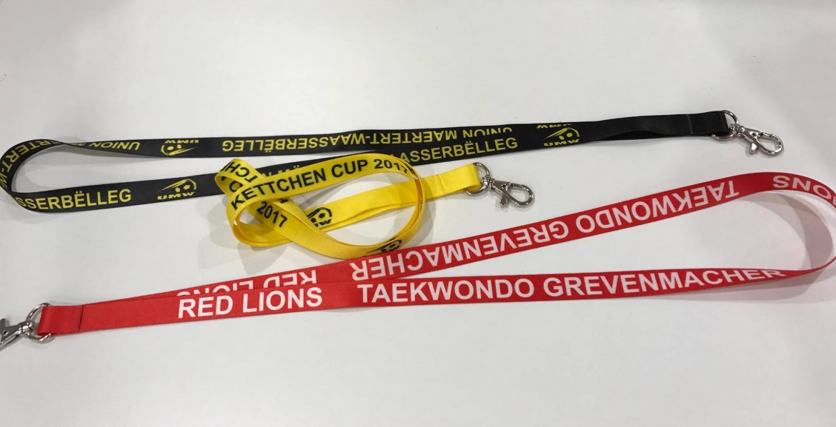 Neue Lanyards Made4you Werbung