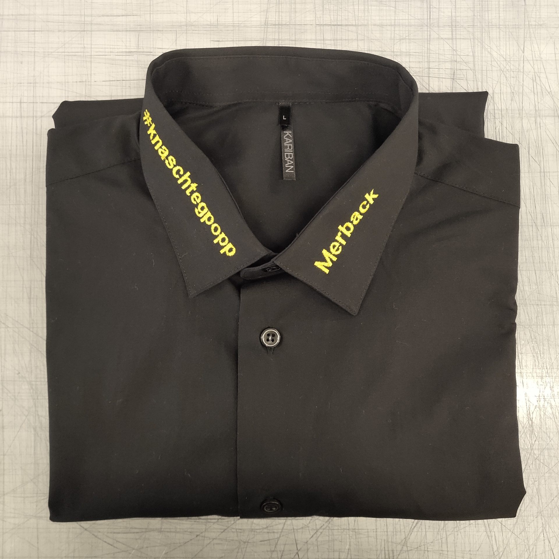 Bestickte Hemden #knaschtenpopp Merback Made4you